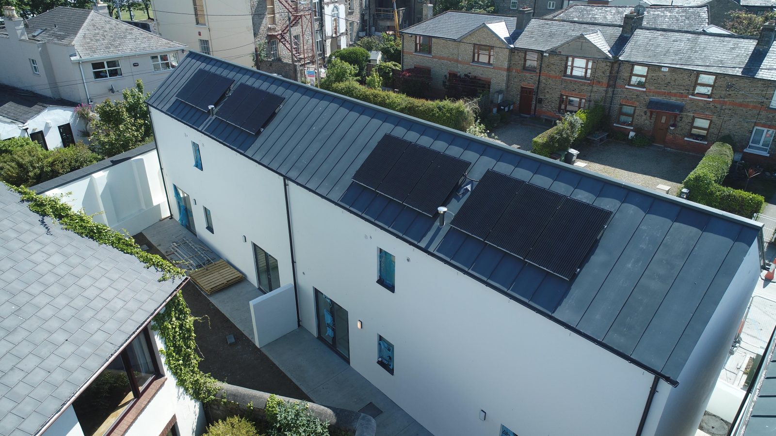 Solar panels fitted at George's Place